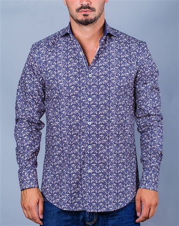 Calico Shirt | Italian Calico Print Shirt