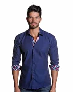 Man Sport Shirts: Jared Lang- Designer Shirt cgy 1019