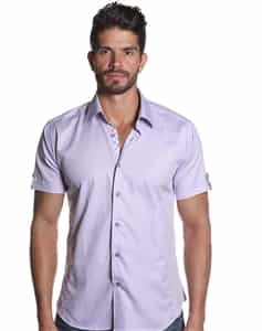 Short Sleeve Dress Shirt | Jared Lang Shirts- Hari 1030