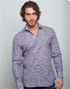 Floral Print Dress Shirt | Italian Floral Print Shirt