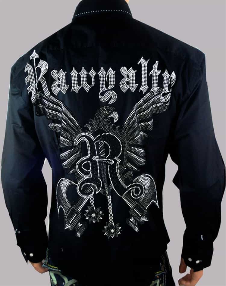 rawyalty men royal bird shirt